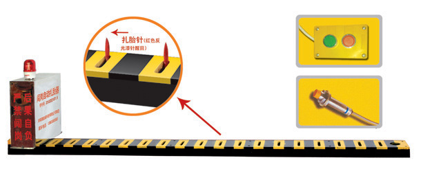 修水县V3嵌入式闯岗自动扎胎器/阻车器